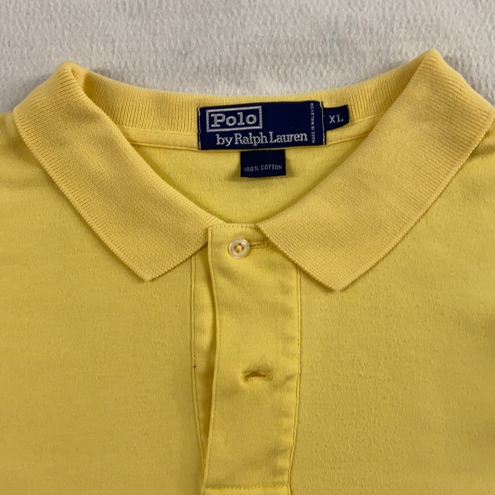 Polo Brand Men’s Yellow Knit Shirt
